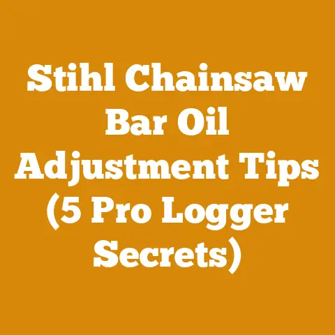 Stihl Chainsaw Bar Oil Adjustment Tips (5 Pro Logger Secrets)