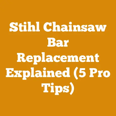 Stihl Chainsaw Bar Replacement Explained (5 Pro Tips)