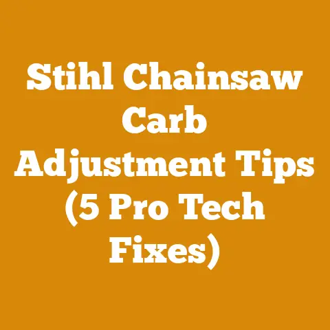 Stihl Chainsaw Carb Adjustment Tips (5 Pro Tech Fixes)