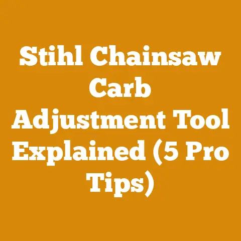 Stihl Chainsaw Carb Adjustment Tool Explained (5 Pro Tips)