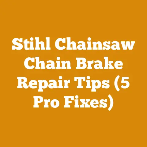 Stihl Chainsaw Chain Brake Repair Tips (5 Pro Fixes)