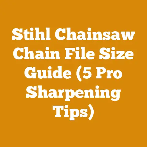 Stihl Chainsaw Chain File Size Guide (5 Pro Sharpening Tips)