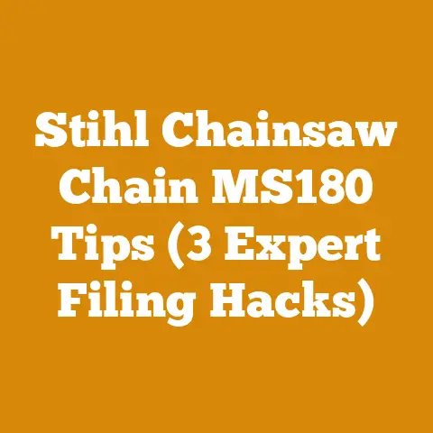 Stihl Chainsaw Chain MS180 Tips (3 Expert Filing Hacks)