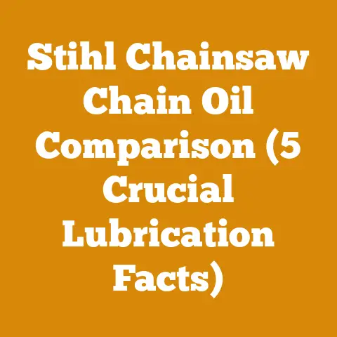 Stihl Chainsaw Chain Oil Comparison (5 Crucial Lubrication Facts)
