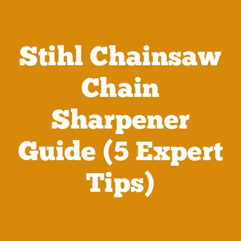 Stihl Chainsaw Chain Sharpener Guide (5 Expert Tips)