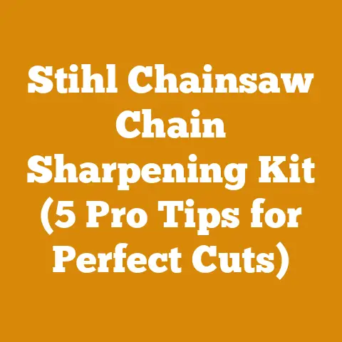 Stihl Chainsaw Chain Sharpening Kit (5 Pro Tips for Perfect Cuts)