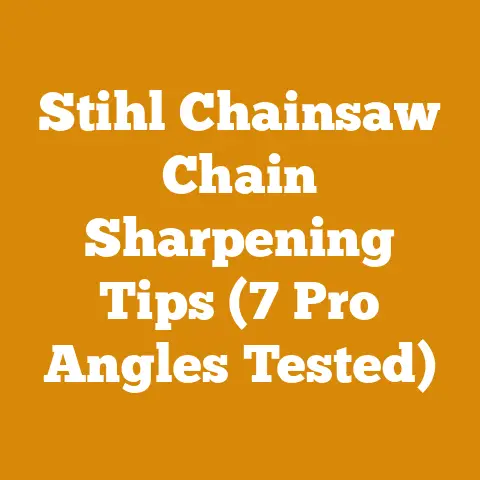 Stihl Chainsaw Chain Sharpening Tips (7 Pro Angles Tested)
