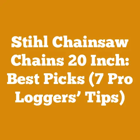 Stihl Chainsaw Chains 20 Inch: Best Picks (7 Pro Loggers’ Tips)