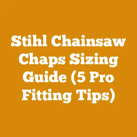 Stihl Chainsaw Chaps Sizing Guide (5 Pro Fitting Tips)