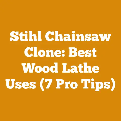 Stihl Chainsaw Clone: Best Wood Lathe Uses (7 Pro Tips)