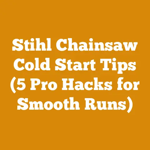 Stihl Chainsaw Cold Start Tips (5 Pro Hacks for Smooth Runs)