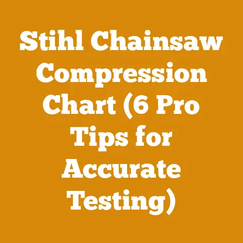 Stihl Chainsaw Compression Chart (6 Pro Tips for Accurate Testing)