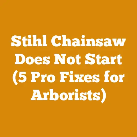 Stihl Chainsaw Does Not Start (5 Pro Fixes for Arborists)