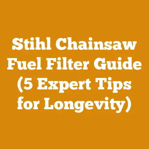 Stihl Chainsaw Fuel Filter Guide (5 Expert Tips for Longevity)