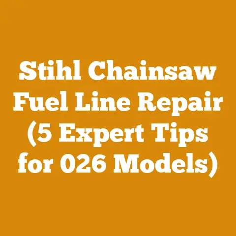 Stihl Chainsaw Fuel Line Repair (5 Expert Tips for 026 Models)