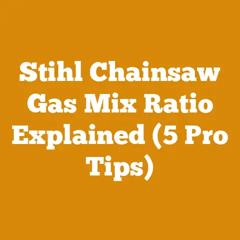 Stihl Chainsaw Gas Mix Ratio Explained (5 Pro Tips)