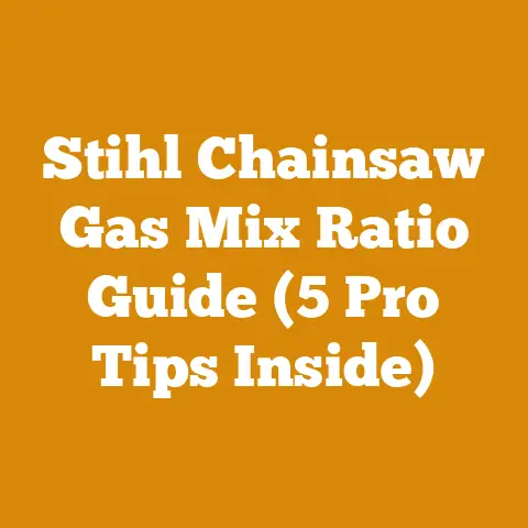 Stihl Chainsaw Gas Mix Ratio Guide (5 Pro Tips Inside)