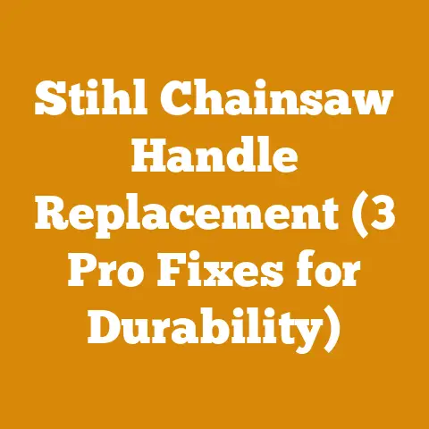 Stihl Chainsaw Handle Replacement (3 Pro Fixes for Durability)