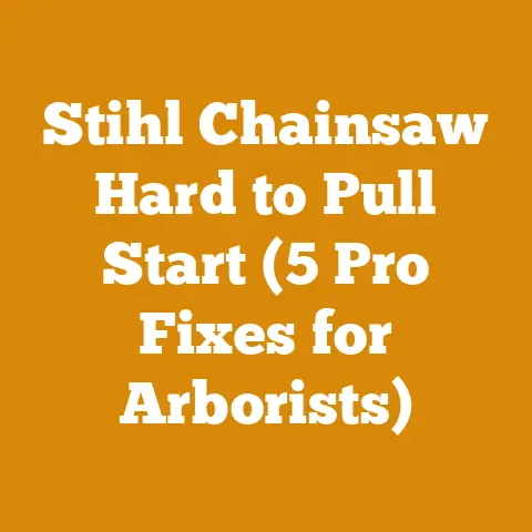 Stihl Chainsaw Hard to Pull Start (5 Pro Fixes for Arborists)