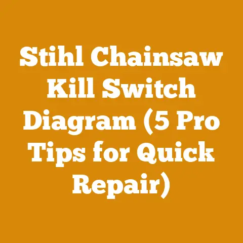 Stihl Chainsaw Kill Switch Diagram (5 Pro Tips for Quick Repair)