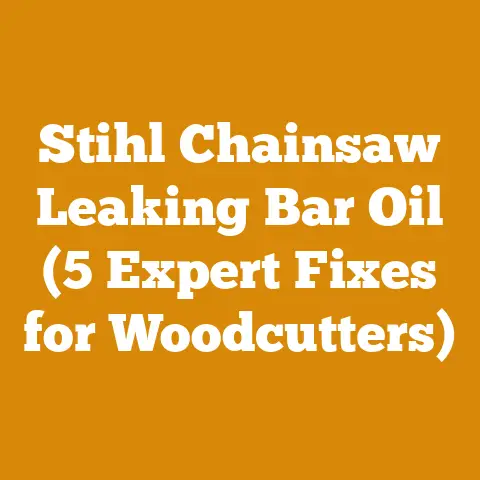 Stihl Chainsaw Leaking Bar Oil (5 Expert Fixes for Woodcutters)