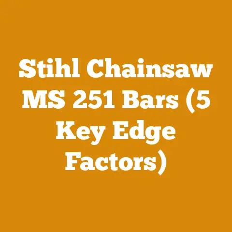Stihl Chainsaw MS 251 Bars (5 Key Edge Factors)