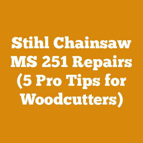Stihl Chainsaw MS 251 Repairs (5 Pro Tips for Woodcutters)
