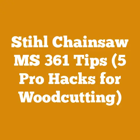 Stihl Chainsaw MS 361 Tips (5 Pro Hacks for Woodcutting)