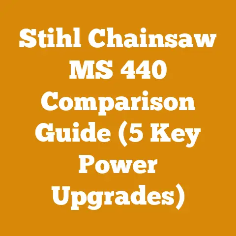 Stihl Chainsaw MS 440 Comparison Guide (5 Key Power Upgrades)