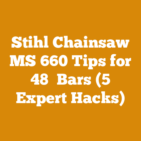 Stihl Chainsaw MS 660 Tips for 48″ Bars (5 Expert Hacks)