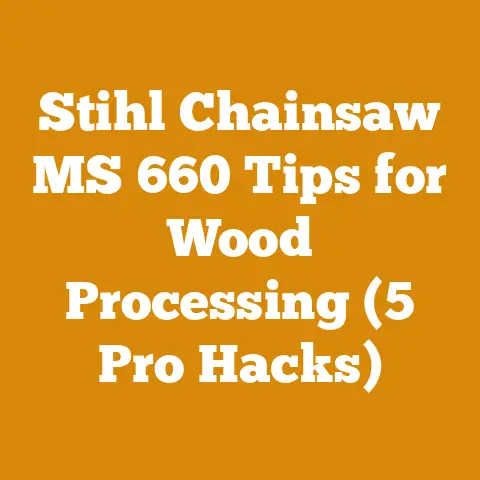 Stihl Chainsaw MS 660 Tips for Wood Processing (5 Pro Hacks)