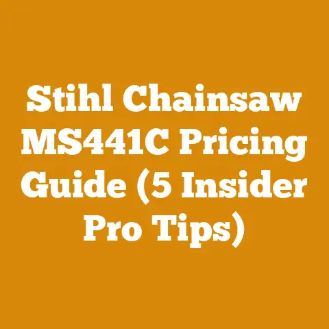 Stihl Chainsaw MS441C Pricing Guide (5 Insider Pro Tips)