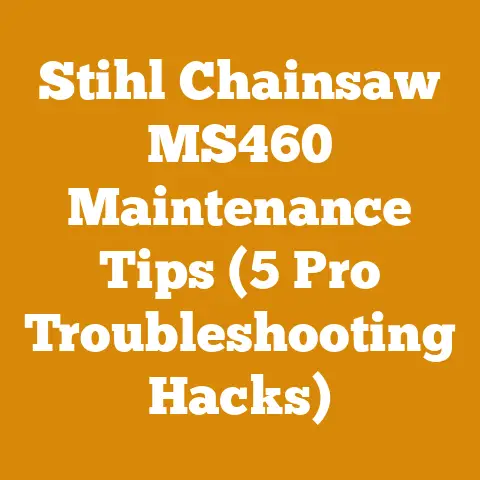 Stihl Chainsaw MS460 Maintenance Tips (5 Pro Troubleshooting Hacks)