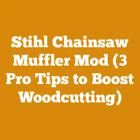 Stihl Chainsaw Muffler Mod (3 Pro Tips to Boost Woodcutting)