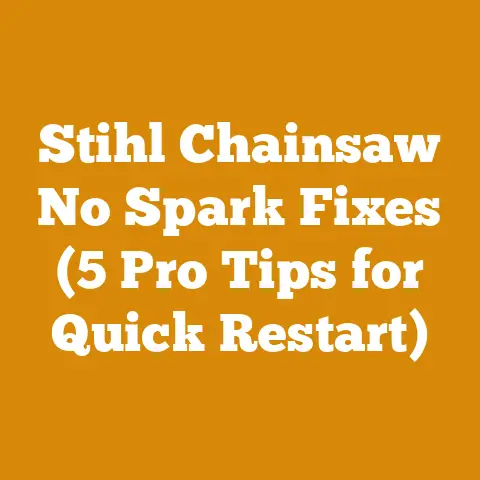 Stihl Chainsaw No Spark Fixes (5 Pro Tips for Quick Restart)