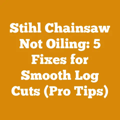 Stihl Chainsaw Not Oiling: 5 Fixes for Smooth Log Cuts (Pro Tips)