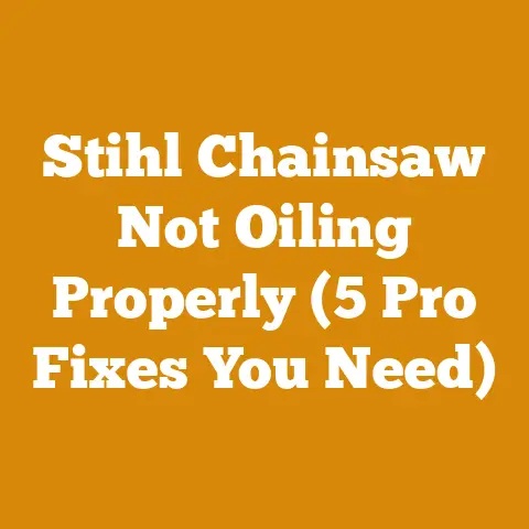 Stihl Chainsaw Not Oiling Properly (5 Pro Fixes You Need)