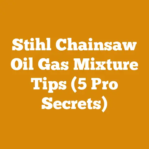 Stihl Chainsaw Oil Gas Mixture Tips (5 Pro Secrets)