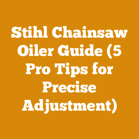 Stihl Chainsaw Oiler Guide (5 Pro Tips for Precise Adjustment)