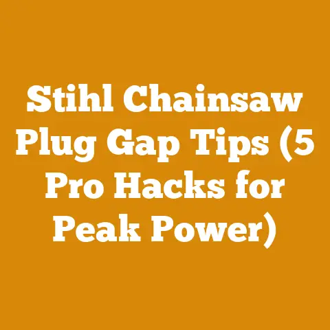 Stihl Chainsaw Plug Gap Tips (5 Pro Hacks for Peak Power)