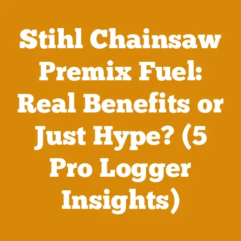 Stihl Chainsaw Premix Fuel: Real Benefits or Just Hype? (5 Pro Logger Insights)