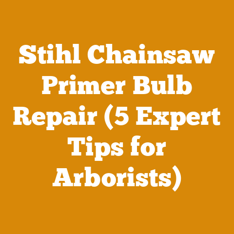 Stihl Chainsaw Primer Bulb Repair (5 Expert Tips for Arborists)