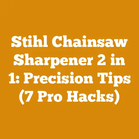 Stihl Chainsaw Sharpener 2 in 1: Precision Tips (7 Pro Hacks)