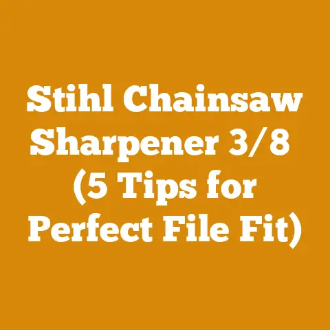 Stihl Chainsaw Sharpener 3/8″ (5 Tips for Perfect File Fit)
