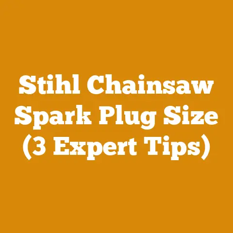Stihl Chainsaw Spark Plug Size (3 Expert Tips)
