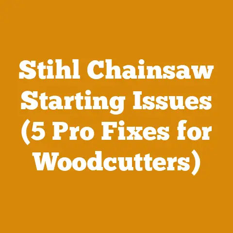 Stihl Chainsaw Starting Issues (5 Pro Fixes for Woodcutters)