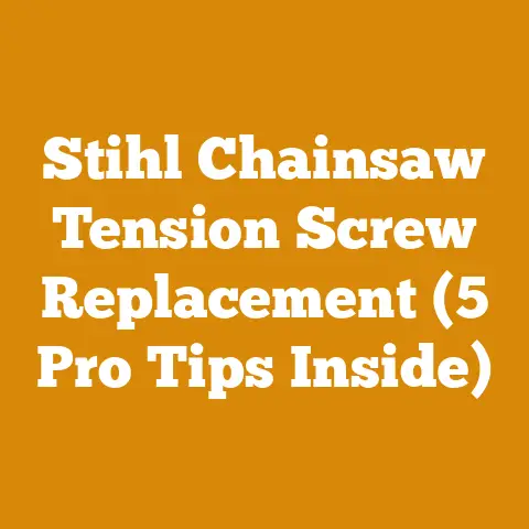 Stihl Chainsaw Tension Screw Replacement (5 Pro Tips Inside)