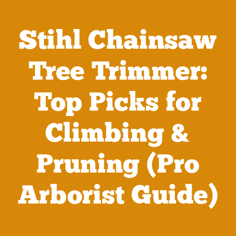 Stihl Chainsaw Tree Trimmer: Top Picks for Climbing & Pruning (Pro Arborist Guide)