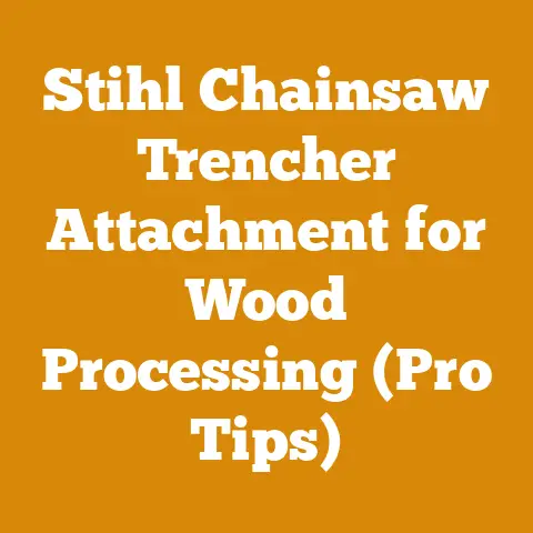 Stihl Chainsaw Trencher Attachment for Wood Processing (Pro Tips)