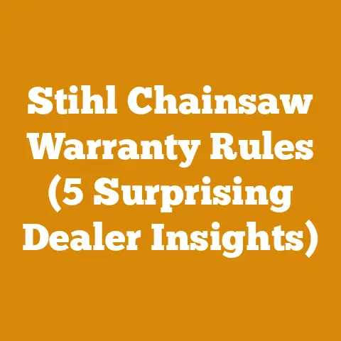 Stihl Chainsaw Warranty Rules (5 Surprising Dealer Insights)